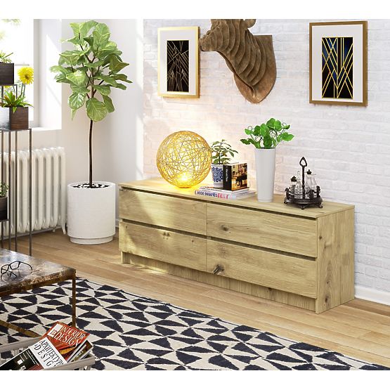 CREDENZA K160 4SZ CLP PK ROVERE ARTISAN