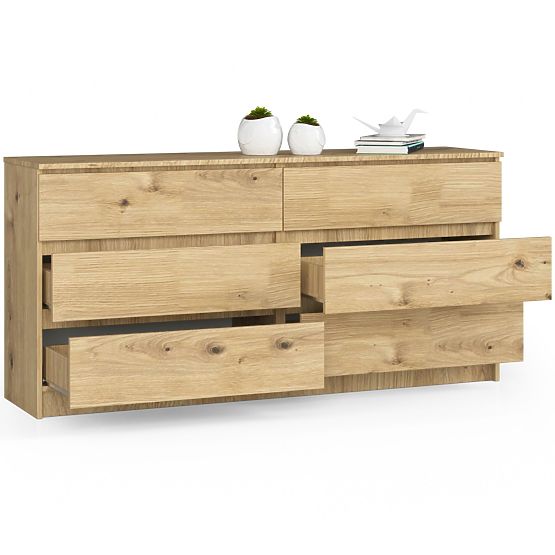 CREDENZA K160 6SZ CLP ROVERE ARTISAN