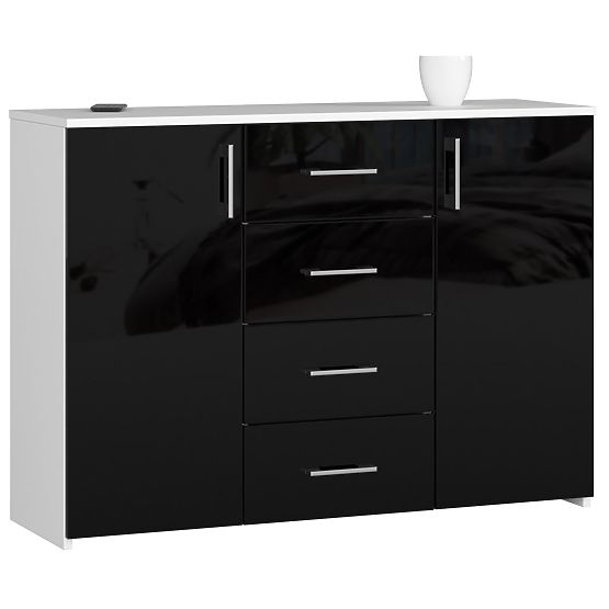 CREDENZA K45 PK NERO LUCIDO