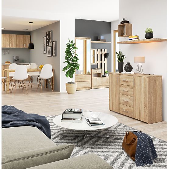 CREDENZA K45 PK ROVERE SONOMA