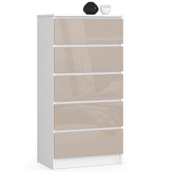 CREDENZA K60 5SZ CLP PK CAPPUCCINO LUCIDO