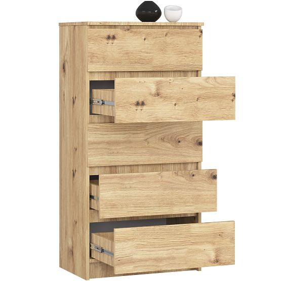 CREDENZA K60 5SZ CLP PK ROVERE ARTISAN