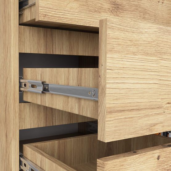 CREDENZA K80 1D 5SZ PK ROVERE ARTISAN