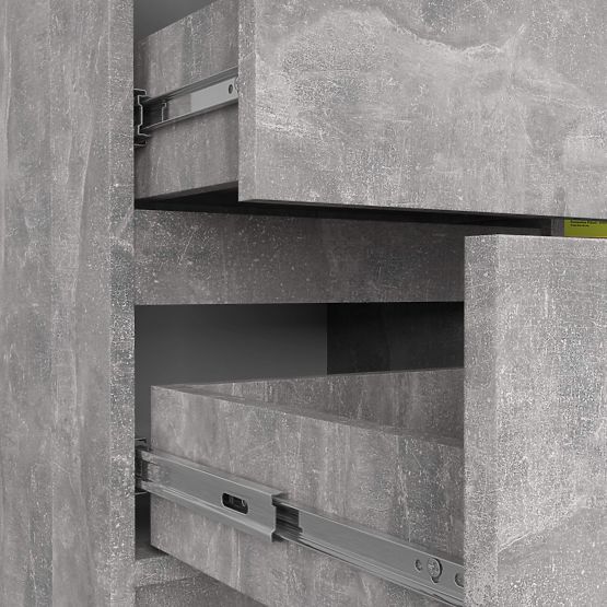 CREDENZA K80 JERRY 1D 3SZ PK CEMENTO