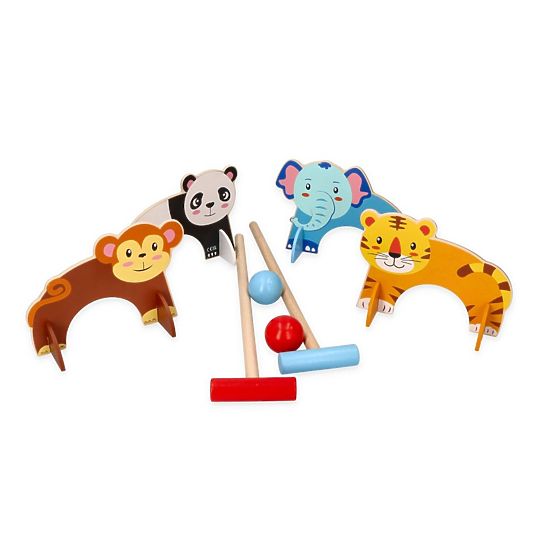 Croquet con motivi di animali