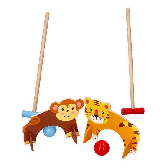 Croquet con motivi di animali
