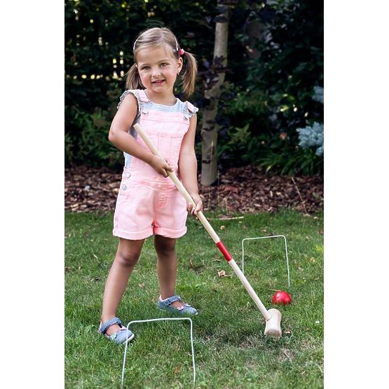 Croquet gioco in legno 24 pezzi - per bambini e adulti
