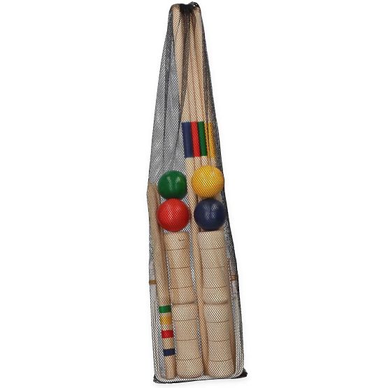 Croquet gioco in legno 24 pezzi - per bambini e adulti