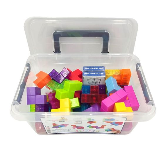 Cubi Magnetici Magic Magnetic Cubes, 56 elementi