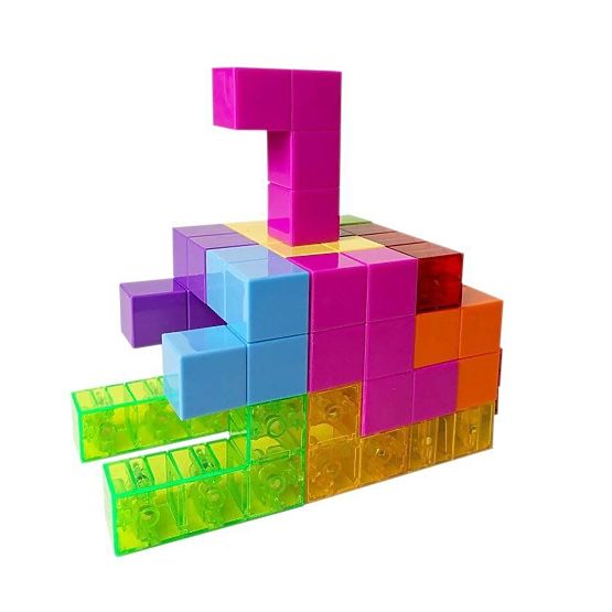 Cubi Magnetici Magic Magnetic Cubes, 56 elementi