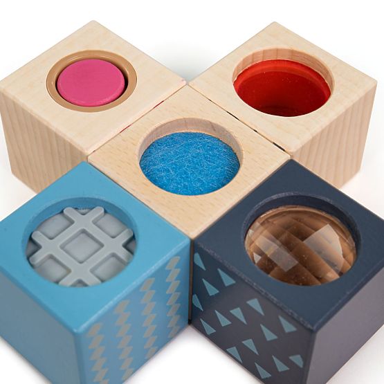 Cubi sensoriali Bigjigs Toys