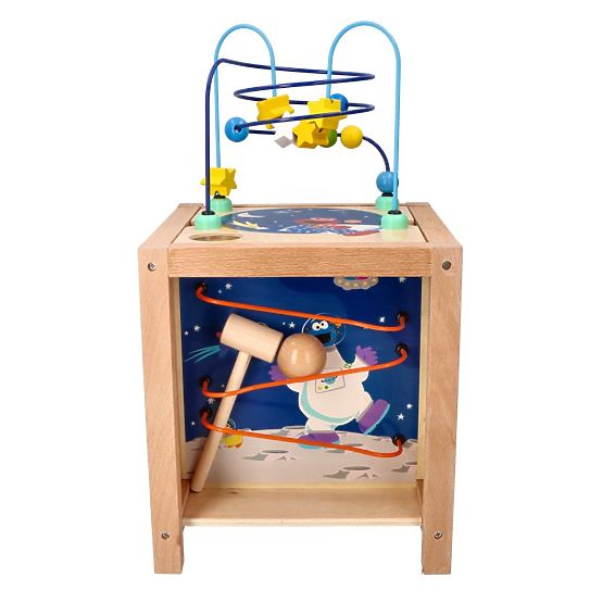 Cubo attivo con personaggi di Sesame Street