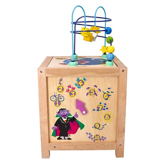 Cubo attivo con personaggi di Sesame Street