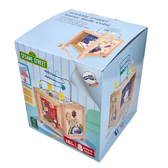 Cubo attivo con personaggi di Sesame Street