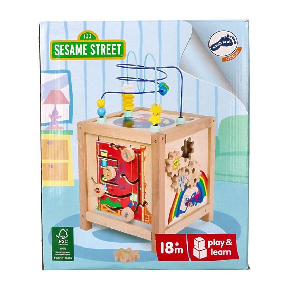 Cubo attivo con personaggi di Sesame Street