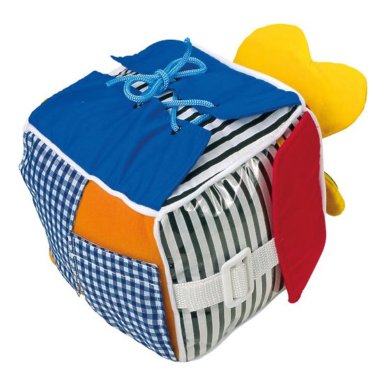 Cubo di peluche Small Foot per i più piccoli