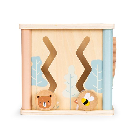 Cubo educativo in legno con forme ECOTOYS