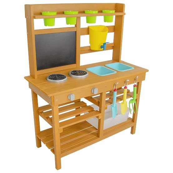 Cucina da giardino in legno