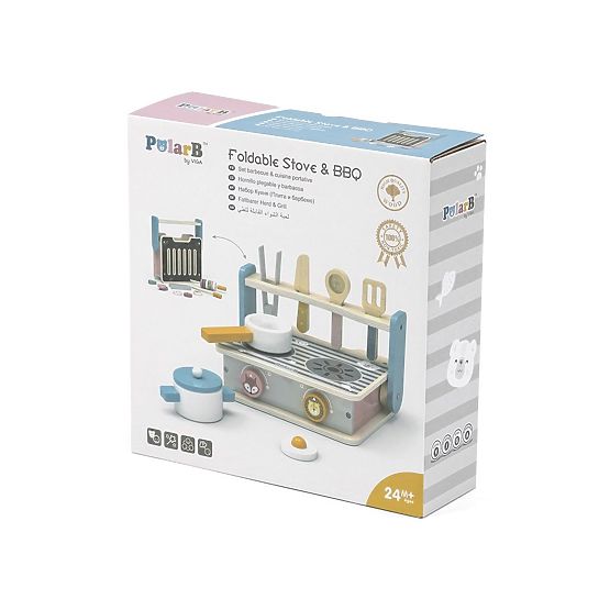 Cucina e griglia ricaricabile 2 in 1