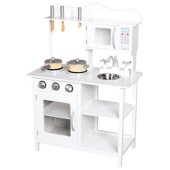 Cucina in legno Amelia con accessori
