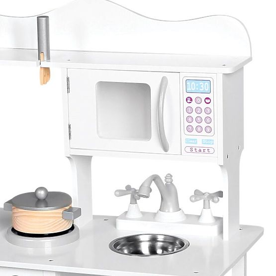 Cucina in legno Amelia con accessori