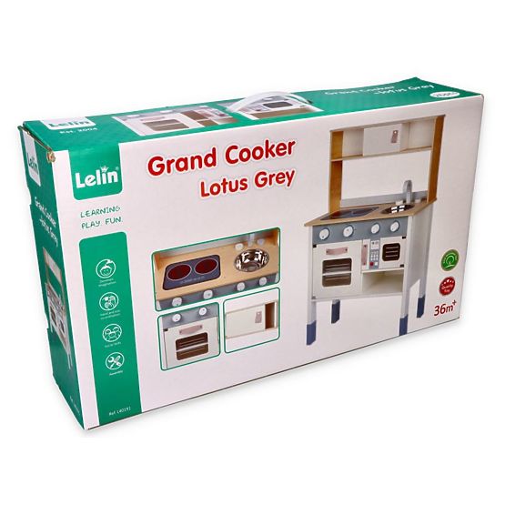 Cucina in legno Ella - grigia