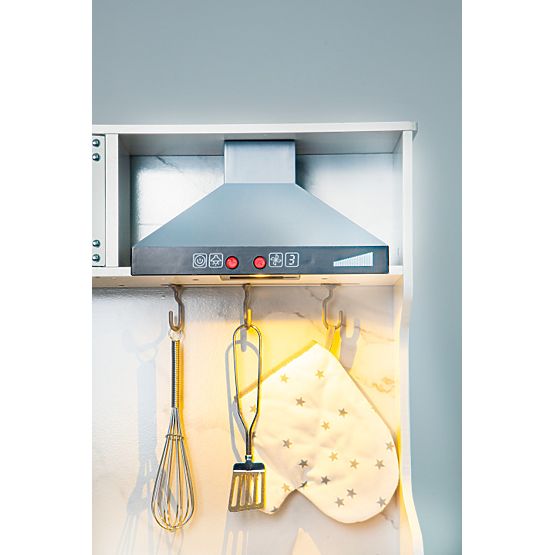 Cucina in legno per bambini con suoni e LED + accessori ECOTOYS