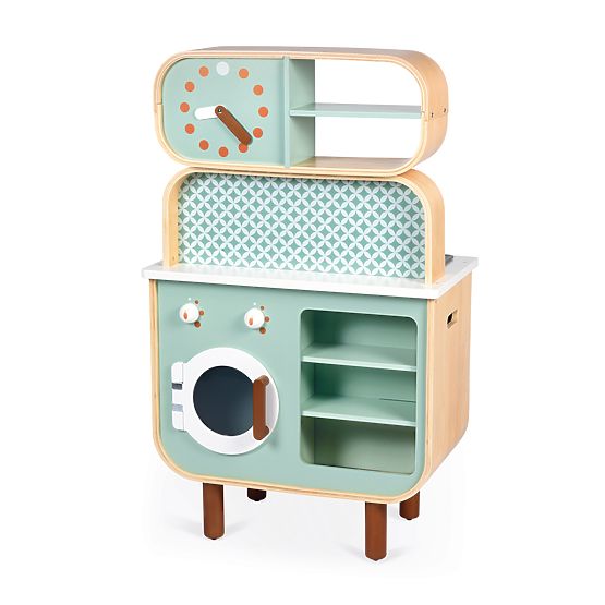 Cucina in legno per bambini Reverso 2 in 1 - bifacciale