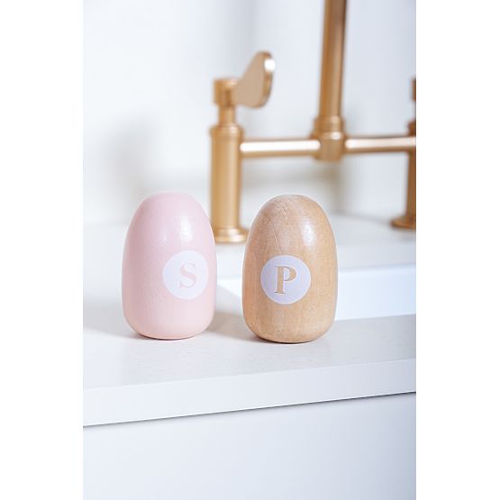 Cucina in legno Rosie con accessori