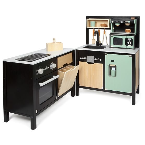 Cucina industriale per bambini con isola