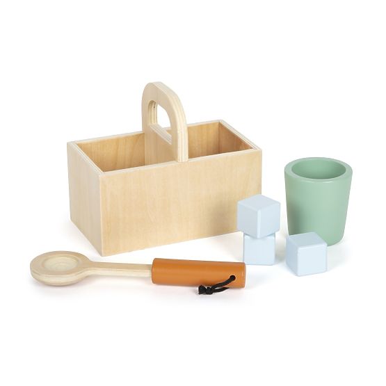 Cucina industriale per bambini con isola