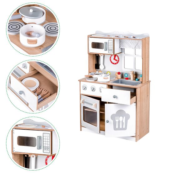 Cucina per bambini in legno Comfort