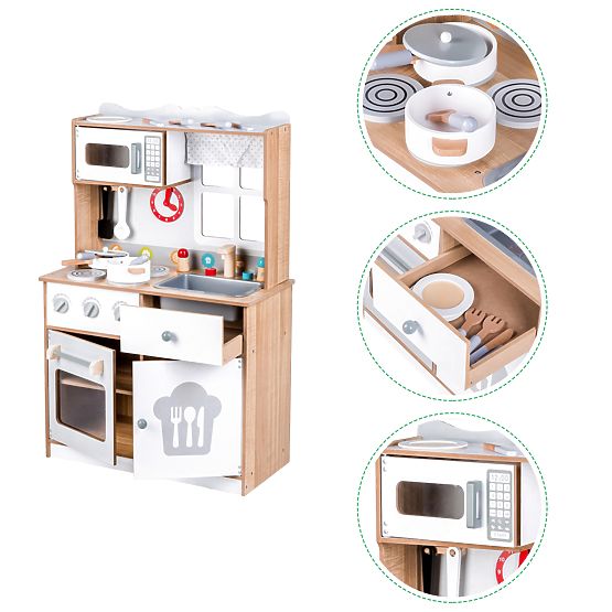 Cucina per bambini in legno Comfort