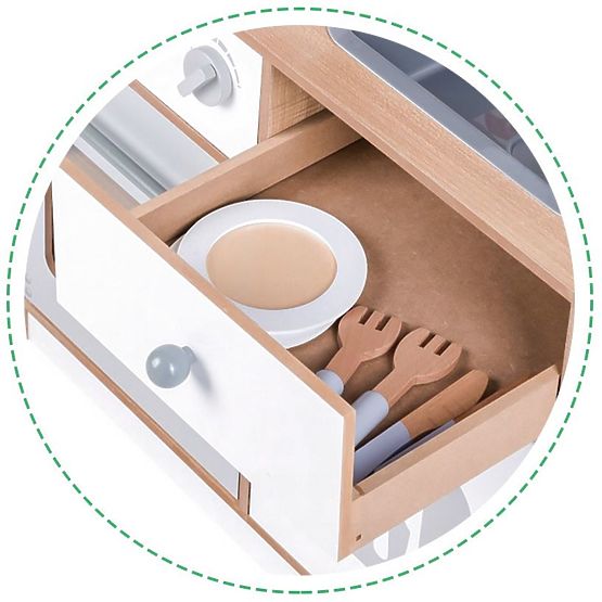 Cucina per bambini in legno Comfort