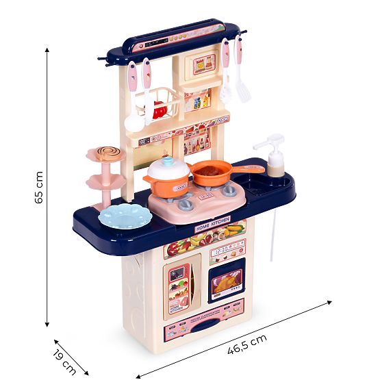 Cucina per bambini suoni LED lavello 10 accessori