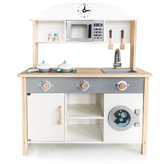 Cucina XXL in legno con accessori