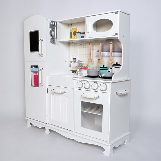 Cucinina bianca Bianca XXL con accessori