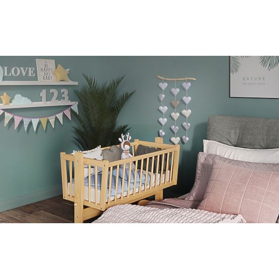 Culla bimbo Karol 90 x 40 cm - naturale