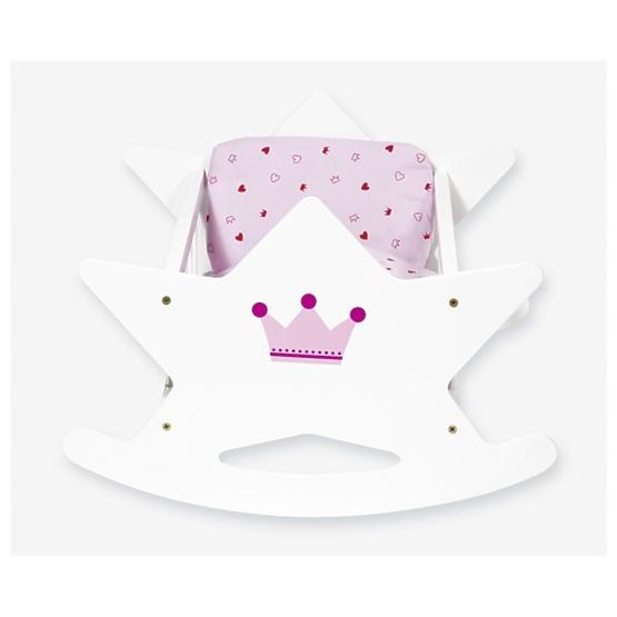 Culla in legno Goki per bambole con piumini