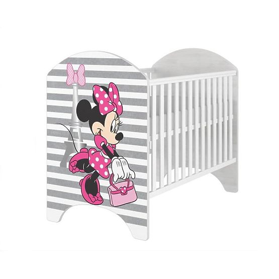 Lettino per bambini Minnie Mouse Torre Eiffel