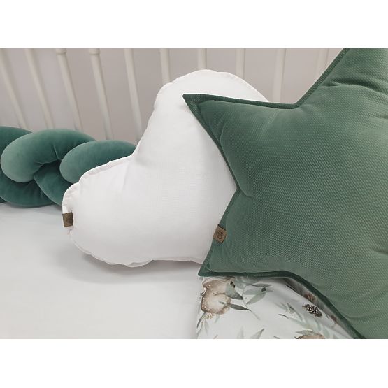 Cuscino a stella - verde