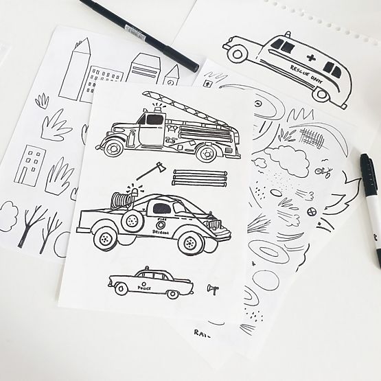 Cuscino Per Bambini Sulla Strada