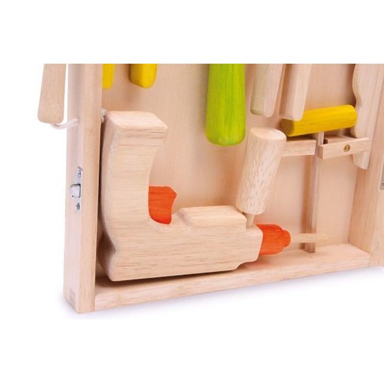 Custodia in legno con strumenti