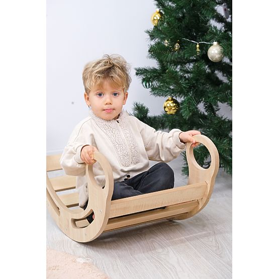 Altalena Montessori decorativa Woody