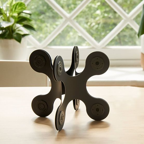 Designer Pack costruzioni magnetiche Clixo, Nero