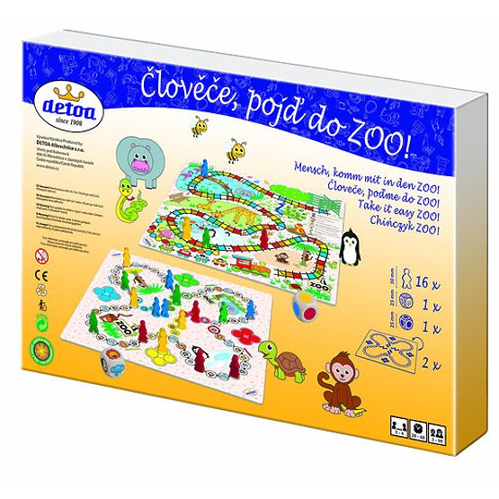 Detoa Gioco da Tavolo, Andiamo allo Zoo!