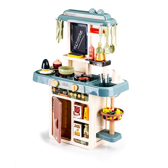 Cucina per bambini suoni LED acqua generatore di vapore accessori