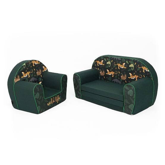 Divano per bambini - Wildlife Jungle