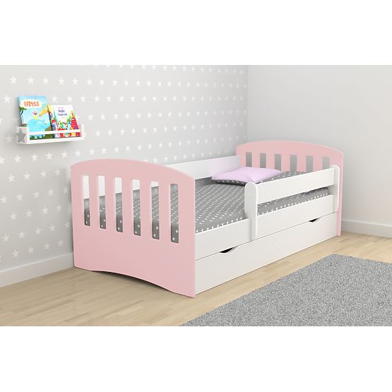 Letto per bambini Classic - rosa cipria