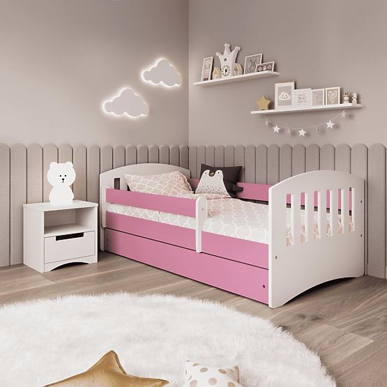 Letto per bambini Classic - rosa